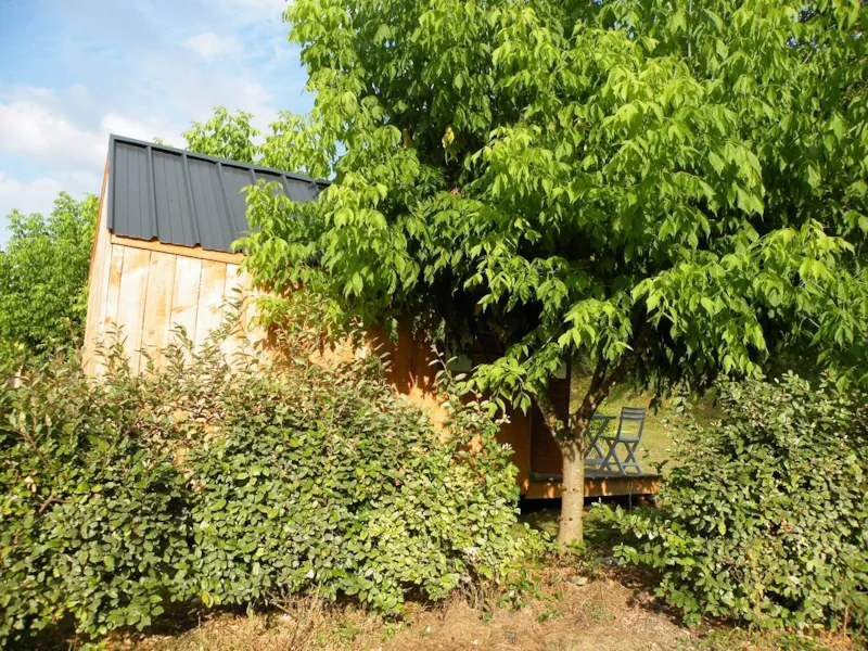 Cabane Roulotte 10 M² Avec Terrasse