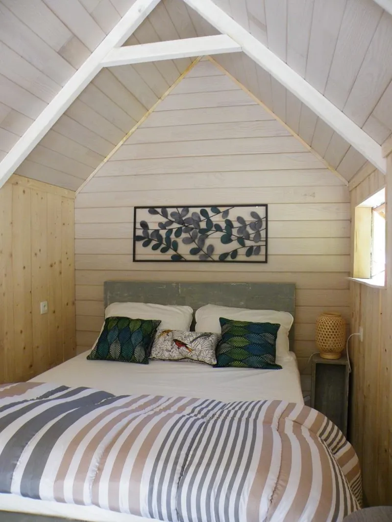 Cabane Roulotte 10 M² Avec Terrasse