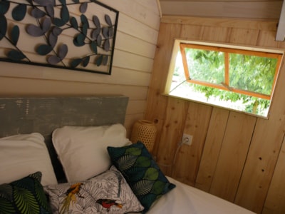 10 m² Caravan Cabin with terrace