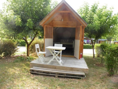 10 m² Caravan Cabin with terrace