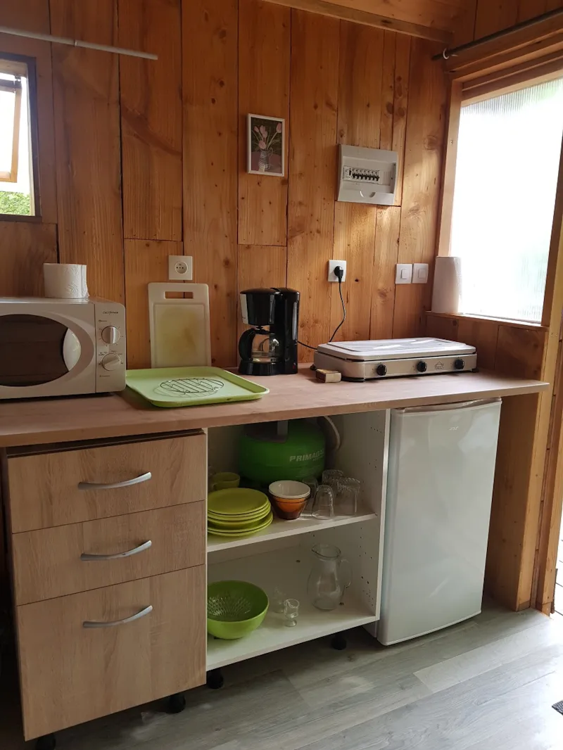 Cabane Roulotte 14 M2 Avec Terrasse