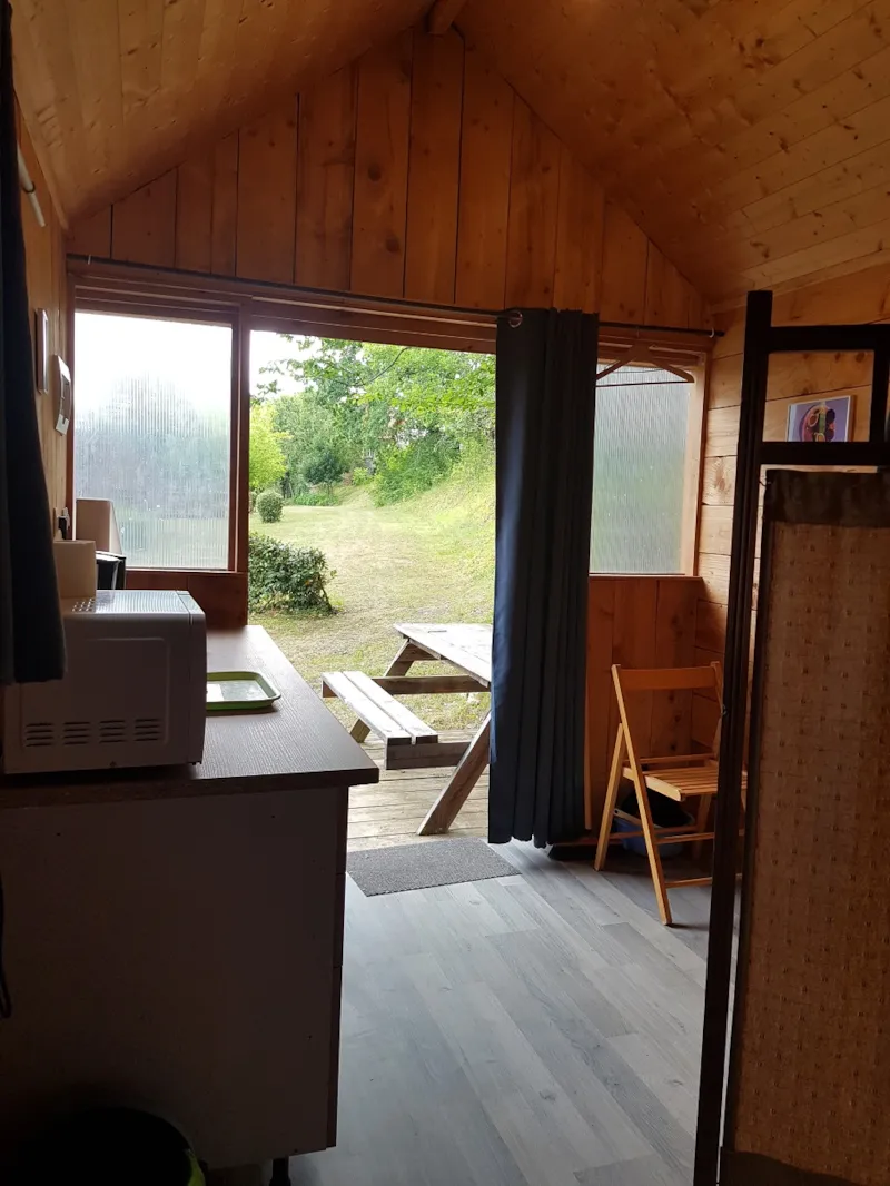 Cabane Roulotte 14 M2 Avec Terrasse