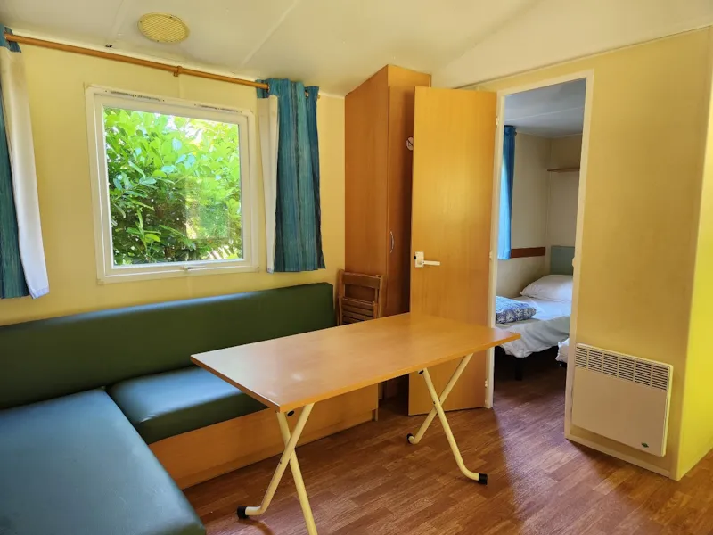 Locatif Bois Avec Terrasse Couverte -  Climatisation