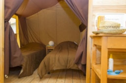 Huuraccommodatie(s) - Tent Coco Sweet - 16M² - 1 Slaapkamer - Capfun - Camping du Golf