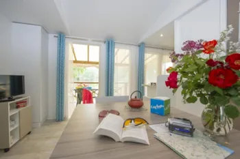 Mietunterkunft - Mobilheim Resort Top Tv - 29M² - 3 Zimmer - Capfun - Camping du Golf