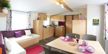 Mietunterkunft - Mobilheim Resort + Tv - 33M² - 3 Zimmer - Capfun - Camping du Golf