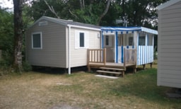Accommodation - Mobile-Home 2 Bedrooms 29M² Réf 19 Sheltered Terrace - Camping de Brouel ***