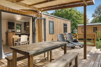 Mietunterkunft - Mobilheim Ultimate - 42 M² - 3 Schlafzimmer - Camping Marvilla Parks - Atlantic Club Montalivet