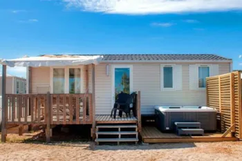Mietunterkunft - Mobilheim Ultimate - 43 M² - 3 Schlafzimmer Mit Jacuzzi - Camping Marvilla Parks - Atlantic Club Montalivet