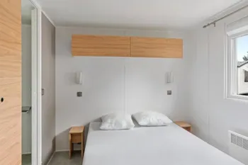Mietunterkunft - Mobilheim  Premium - 35 M² - 3 Schlafzimmer - Camping Marvilla Parks - Atlantic Club Montalivet