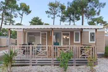 Mietunterkunft - Mobilheim  Comfort Modèle Xl - 33 M² - 3 Schlafzimmer - Camping Marvilla Parks - Atlantic Club Montalivet