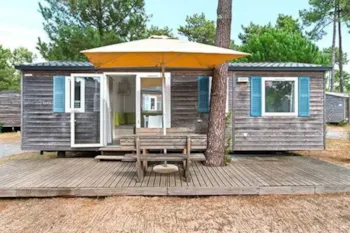 Mietunterkunft - Mobilheim  Comfort Modèle Xl - 33 M² - 3 Schlafzimmer - Camping Marvilla Parks - Atlantic Club Montalivet