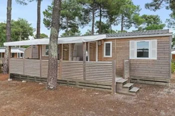 Mietunterkunft - Mobilheim  Comfort Modèle Xl - 43 M² - 3 Schlafzimmer - Camping Marvilla Parks - Atlantic Club Montalivet