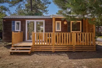 Mietunterkunft - Mobilheim  Comfort - 31 M² - 3 Schlafzimmer - Camping Marvilla Parks - Atlantic Club Montalivet