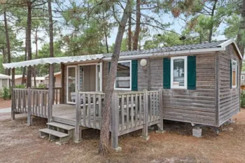 Mietunterkunft - Mobilheim Comfort - 30  M² - 2 Schlafzimmer - Camping Marvilla Parks - Atlantic Club Montalivet