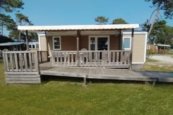 Mietunterkunft - Mobilheim  Comfort Modèle Xl - 33 M² - 2 Schlafzimmer- Barrierefrei - Camping Marvilla Parks - Atlantic Club Montalivet