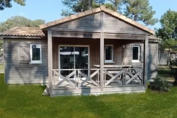 Mietunterkunft - Hütte  Classic - 2 Schlafzimmer - Camping Marvilla Parks - Atlantic Club Montalivet