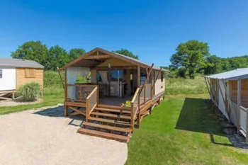 Mietunterkunft - Lodge - 2 Schlafzimmer - Camping Marvilla Parks - Atlantic Club Montalivet