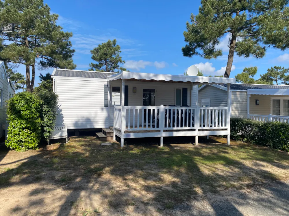 Accommodation - Confort 2 Bedrooms | 1 Bathroom (Covered Terrace) - Camping Sunêlia Le Tropicana