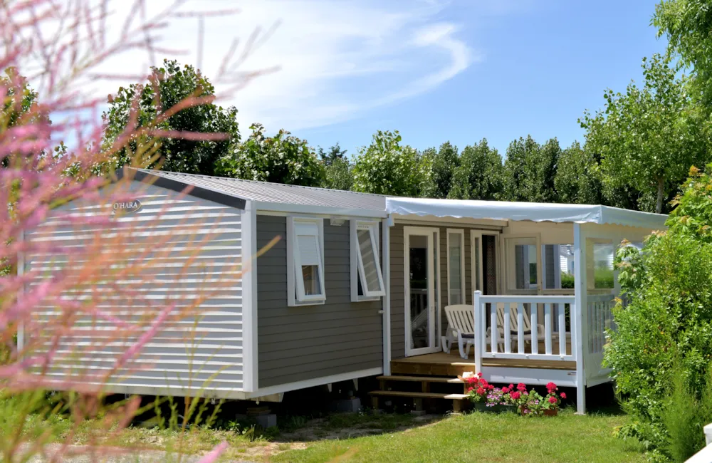 Accommodation - Sunêlia Prestige 3 Bedrooms / 1 Bathroom (Closed Covered Terrace) - Camping Sunêlia Le Tropicana