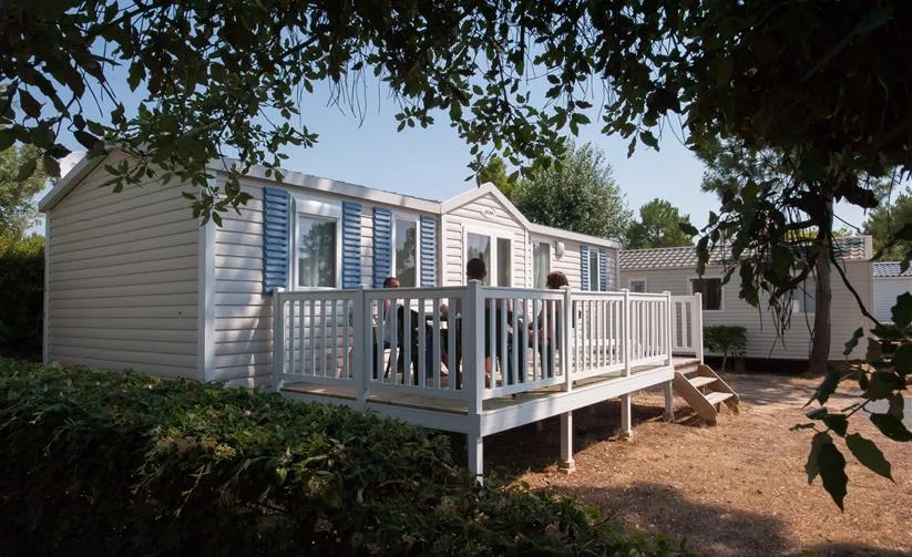 Location - Dim - Loisir Confort 3Ch/6 Pers- 36M²- Terrasse Parasol - Camping Sunêlia Le Tropicana