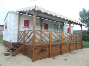 Locatif - Mobilheim Confort 35 m² - 3 Schlafzimmer - Camping BEAUME GIRAUD