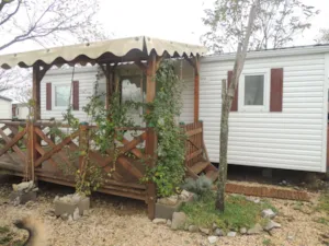 Locatif - Mobilheim Texas 31 m² - 3 Schlafzimmer - Camping BEAUME GIRAUD