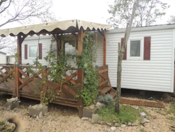 Mietunterkunft - Mobilheim Texas 31 M² - 3 Schlafzimmer - Camping BEAUME GIRAUD