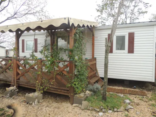 Mietunterkunft - Mobilheim Texas 31 M² - 3 Schlafzimmer - image n°1 - Camping BEAUME GIRAUD
