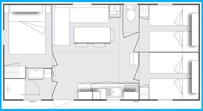 Mobile-home O'hara 30 m² - 3 bedrooms — 7