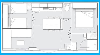 Mobile-home O'hara Prestige 30 m² - 2 bedrooms — 6
