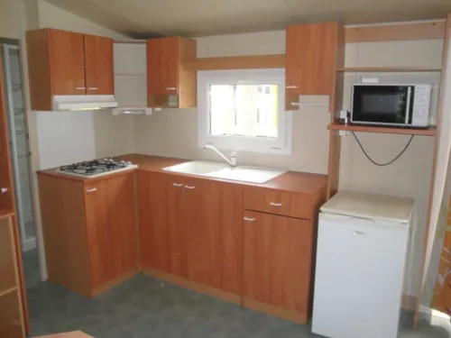 Huuraccommodatie(s) - Stacaravan Colorado 30 M² - 2 Slaapkamers - image n°2 - Camping BEAUME GIRAUD