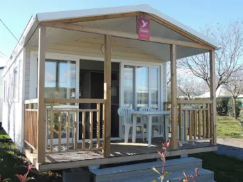 Mietunterkunft - Mobilheim Trigano 33 M² - 2 Schlafzimmer - Camping BEAUME GIRAUD