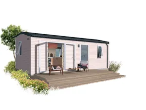 Locatif - Mobil Home Riviera 26 m² 2 Chambres 4 pers. - Camping BEAUME GIRAUD