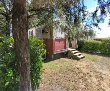 Mietunterkunft - Mobilheim Vacanciale 25 M² (Ohne Sanitäranlagen) - Camping BEAUME GIRAUD