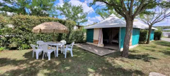 Mietunterkunft - Zeltbungalow 16 M² (Ohne Sanitäranlagen) - Camping BEAUME GIRAUD