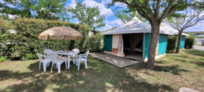 Canvas bungalow 16 m² (without toilet block) — 1