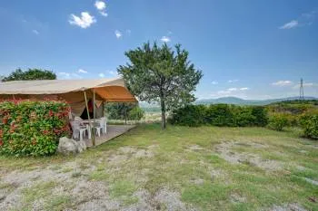 Mietunterkunft - Zelt Canada 20 M² (Ohne Sanitäranlagen) - Camping BEAUME GIRAUD