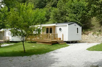 Mietunterkunft - Mobilheim 4 Person  N°44 - Camping Le Rey