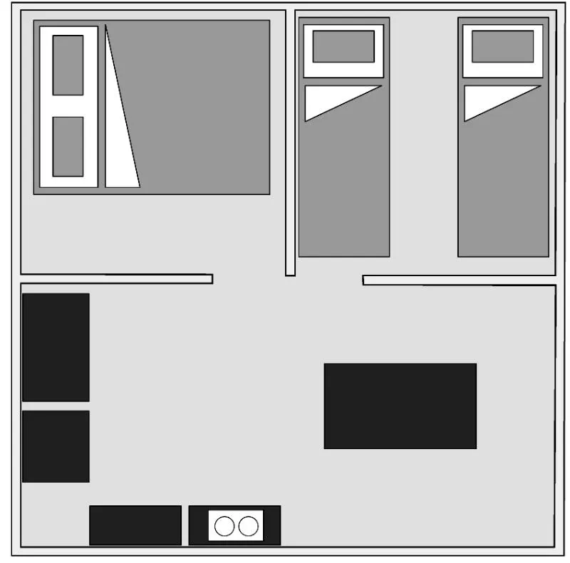 Bungalow Toilé Trigano - Sans Sanitaire