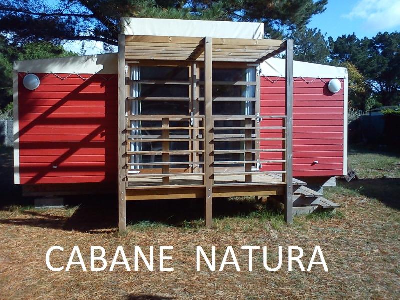 Location - Cabane Natura - Sans Sanitaires - Camping Domaine de Bellevue