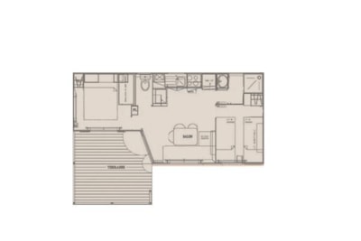 Mobile-home Eco range - 2 bedroom - 5 people