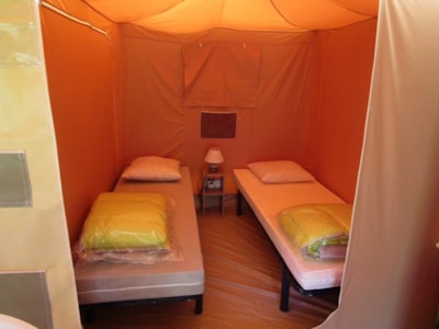 Canvas bungalow Trigano - without toilet blocks