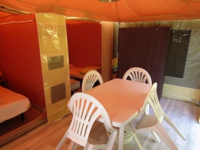 Canvas bungalow Trigano - without toilet blocks