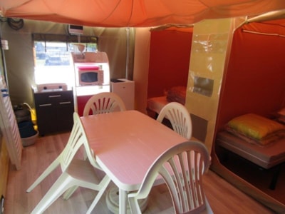 Canvas bungalow Trigano - without toilet blocks