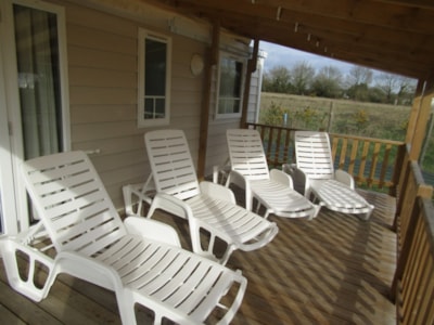 Mobile-home Premium range - 3 bedroom - 2 bathrooms - 8 people
