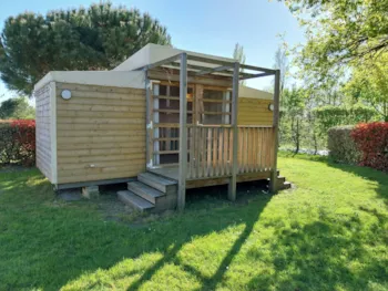 Mietunterkunft - Hütte Natura - Ohne Sanitäranlagen - Camping Paradis DOMAINE DE BELLEVUE