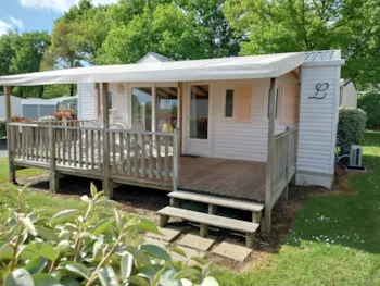 Mietunterkunft - Mobilheim Supreme Louisiane Flores 2 Zimmer - Camping Paradis DOMAINE DE BELLEVUE