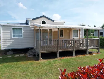 Mietunterkunft - Mobilheim Premium Grande Famille 3 Zimmer - Camping Paradis DOMAINE DE BELLEVUE