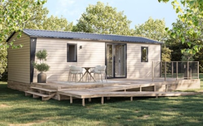 Premium range mobile home for people with reduced mobility – 2 bedrooms – 6 people